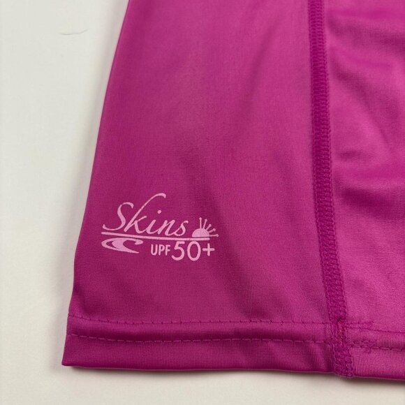 ONEILL Rashguard Womens L Pink UPF 50 Short Sleeve Swimwear - Picture 6 of 7